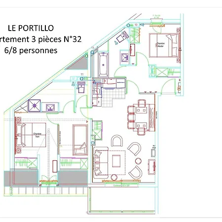 Résidence Le Portillo - Piscine - 3 Pièces Pour 8 Personnes Mae-4893 Eaux-Bonnes